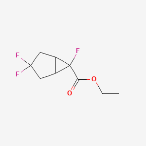 Ethyl 3,3,6-trifluorobicyclo[3.1.0]hexane-6-carboxylate