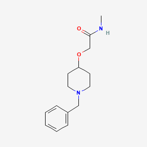 2-(1-Benzyl-4-piperidinyloxy)-N-methylacetamide