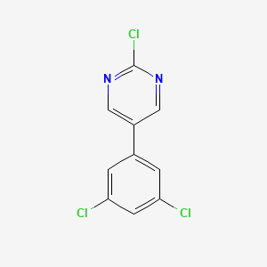 2-Chloro-5-(3,5-dichlorophenyl)pyrimidine