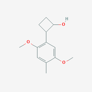 2-(2,5-Dimethoxy-4-methylphenyl)cyclobutanol