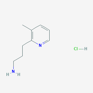 3-(3-Methylpyridin-2-yl)propan-1-amine hydrochloride