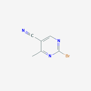 2-Bromo-4-methylpyrimidine-5-carbonitrile