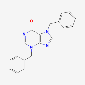 3,7-Dibenzyl-3,7-dihydro-6h-purin-6-one