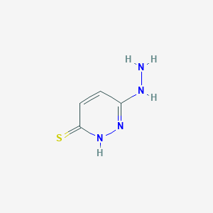 6-hydrazinylpyridazine-3(2H)-thione