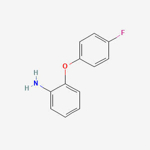 molecular formula C12H10FNO B1309660 2-(4-Fluorophenoxy)aniline CAS No. 3169-71-9
