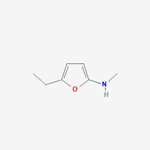 5-Ethyl-N-methylfuran-2-amine