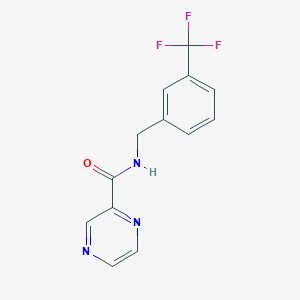 N-(3-(Trifluoromethyl)benzyl)pyrazine-2-carboxamide