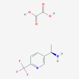 (R)-1-(6-(Trifluoromethyl)pyridin-3-yl)ethanamine oxalate