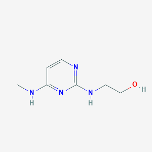 2-((4-(Methylamino)pyrimidin-2-yl)amino)ethanol