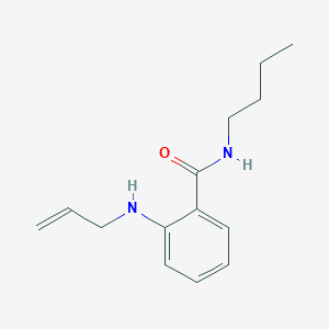 molecular formula C14H20N2O B13096731 2-(Allylamino)-N-butylbenzamide 