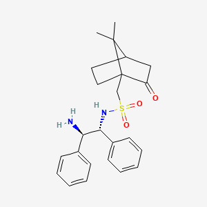 N-((1R,2R)-2-Amino-1,2-diphenylethyl)-1-(7,7-dimethyl-2-oxobicyclo[2.2.1]heptan-1-yl)methanesulfonamide