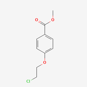 molecular formula C10H11ClO3 B1309676 4-(2-Chloro-ethoxy)-benzoic acid methyl ester CAS No. 38567-00-9