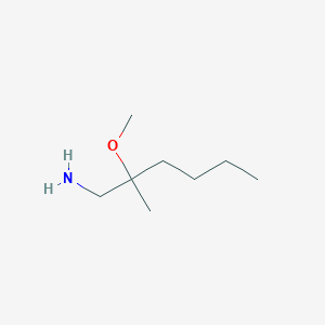 2-Methoxy-2-methyl-hexylamine