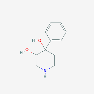 4-Phenylpiperidine-3,4-diol