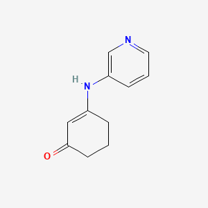 3-(Pyridin-3-ylamino)cyclohex-2-enone