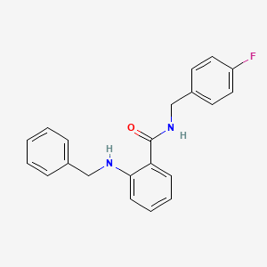 2-(Benzylamino)-N-(4-fluorobenzyl)benzamide