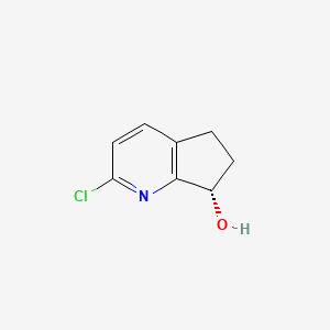 (S)-2-chloro-6,7-dihydro-5H-cyclopenta[b]pyridin-7-ol