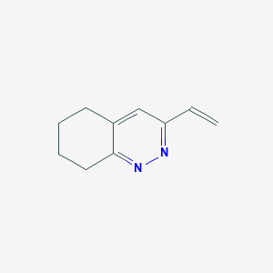 molecular formula C10H12N2 B13096989 3-Vinyl-5,6,7,8-tetrahydrocinnoline 