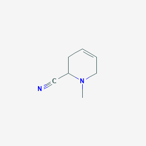 1-Methyl-1,2,3,6-tetrahydropyridine-2-carbonitrile