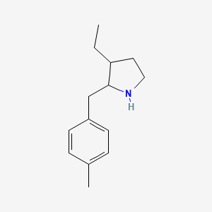 3-Ethyl-2-(4-methylbenzyl)pyrrolidine