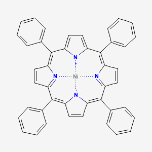 molecular formula C44H28N4Ni-2 B13097039 Tetraphenylporphyrin(1-) nickel-Tetraphenylporphyrinatonickelate(1-) 