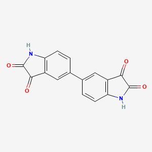 [5,5'-Bi-1H-indole]-2,2',3,3'-tetrone