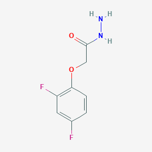 molecular formula C8H8F2N2O2 B1309726 2-(2,4-二氟苯氧基)乙酰肼 CAS No. 588676-13-5