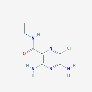 3,5-Diamino-6-chloro-N-ethylpyrazine-2-carboxamide