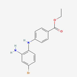 Ethyl 4-((2-amino-4-bromophenyl)amino)benzoate