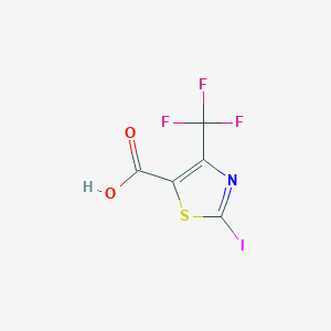 2-Iodo-4-(trifluoromethyl)thiazole-5-carboxylic acid