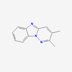 2,3-Dimethylpyridazino[1,6-a]benzimidazole