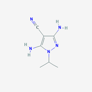 3,5-Diamino-1-isopropyl-1H-pyrazole-4-carbonitrile