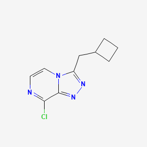 8-Chloro-3-(cyclobutylmethyl)-[1,2,4]triazolo[4,3-a]pyrazine