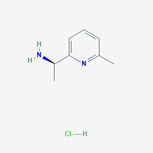 (1R)-1-(6-methylpyridin-2-yl)ethanamine;hydrochloride