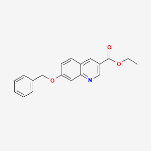 Ethyl 7-(benzyloxy)quinoline-3-carboxylate