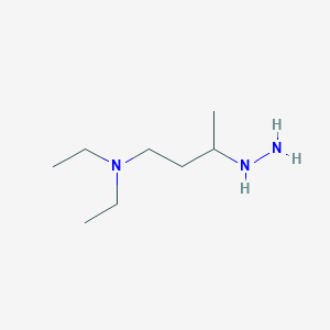 N,N-Diethyl-3-hydrazino-1-butanamine