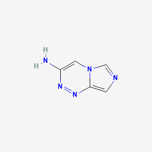 Imidazo[5,1-c][1,2,4]triazin-3-amine