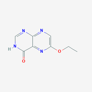 molecular formula C8H8N4O2 B13097499 6-Ethoxypteridin-4(3H)-one CAS No. 1192150-16-5