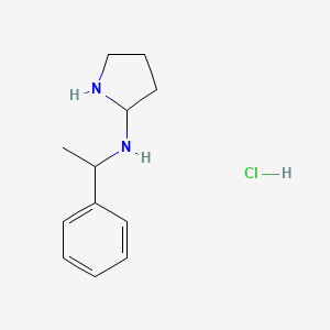 N-(1-Phenylethyl)pyrrolidin-2-amine hydrochloride