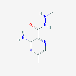 3-Amino-N',5-dimethylpyrazine-2-carbohydrazide