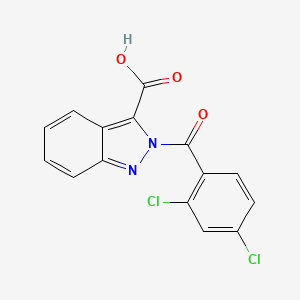 2-(2,4-Dichlorobenzoyl)-2H-indazole-3-carboxylic acid