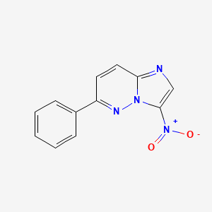 3-Nitro-6-phenylimidazo[1,2-b]pyridazine