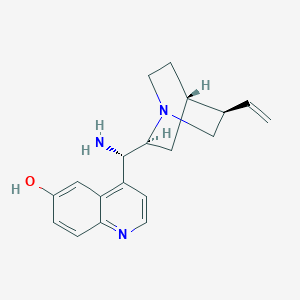 4-((S)-Amino((1S,2S,4S,5R)-5-vinylquinuclidin-2-yl)methyl)quinolin-6-ol