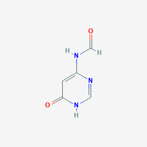 N-(6-Oxo-1,6-dihydropyrimidin-4-yl)formamide