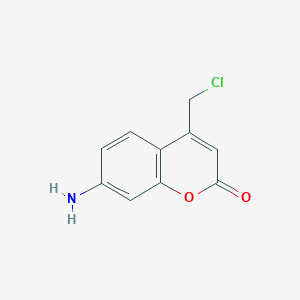 molecular formula C10H8ClNO2 B130982 7-Amino-4-chloromethylcoumarin CAS No. 147963-22-2