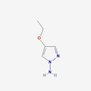 4-ethoxy-1H-pyrazol-1-amine