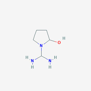 1-(Diaminomethyl)pyrrolidin-2-ol