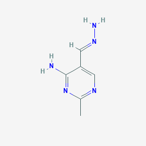 5-(Hydrazonomethyl)-2-methylpyrimidin-4-amine