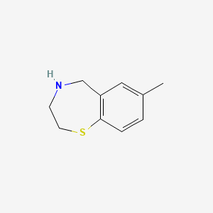 7-Methyl-2,3,4,5-tetrahydrobenzo[f][1,4]thiazepine