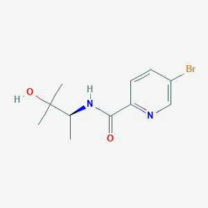 (S)-5-Bromo-N-(3-hydroxy-3-methylbutan-2-YL)picolinamide